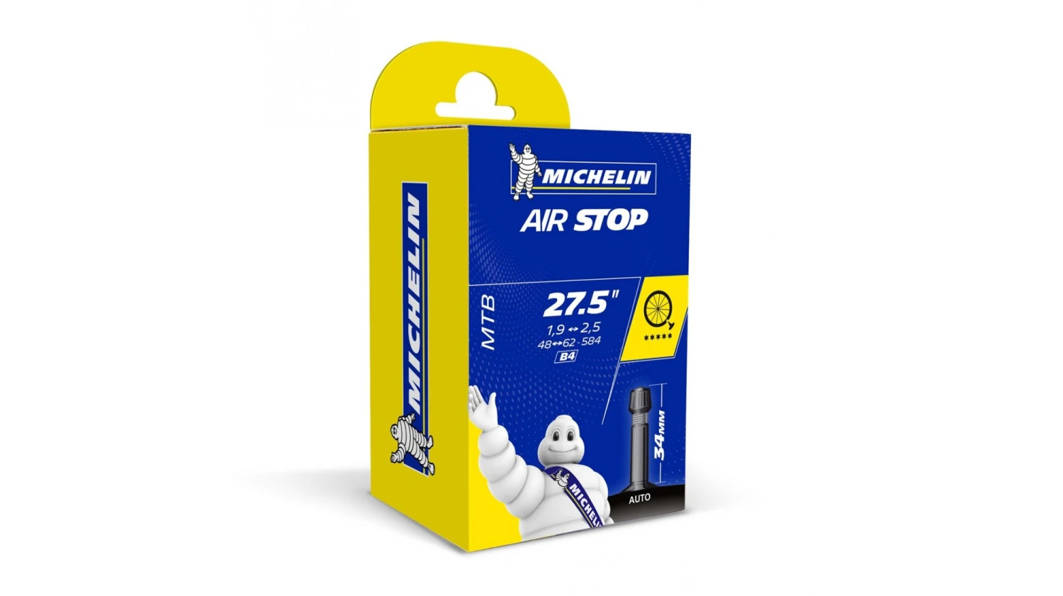 CHAMBRE A AIR 27.5 X 1.90/2.50 MICHELIN SCHRADER 3 CHAMBRE A AIR 27.5 X 1.90/2.50 MICHELIN SCHRADER